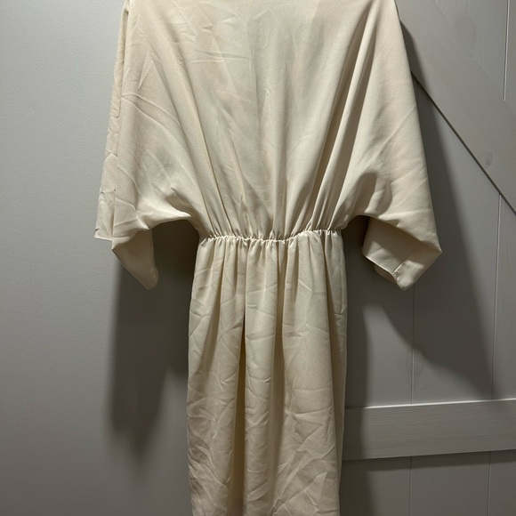 Classic and Elegant Oak + Fort Ivory Dress Size S - Picture 3 of 3